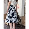 2505111    max 影子花朵印花 半裙（送腰带） 商品缩略图4
