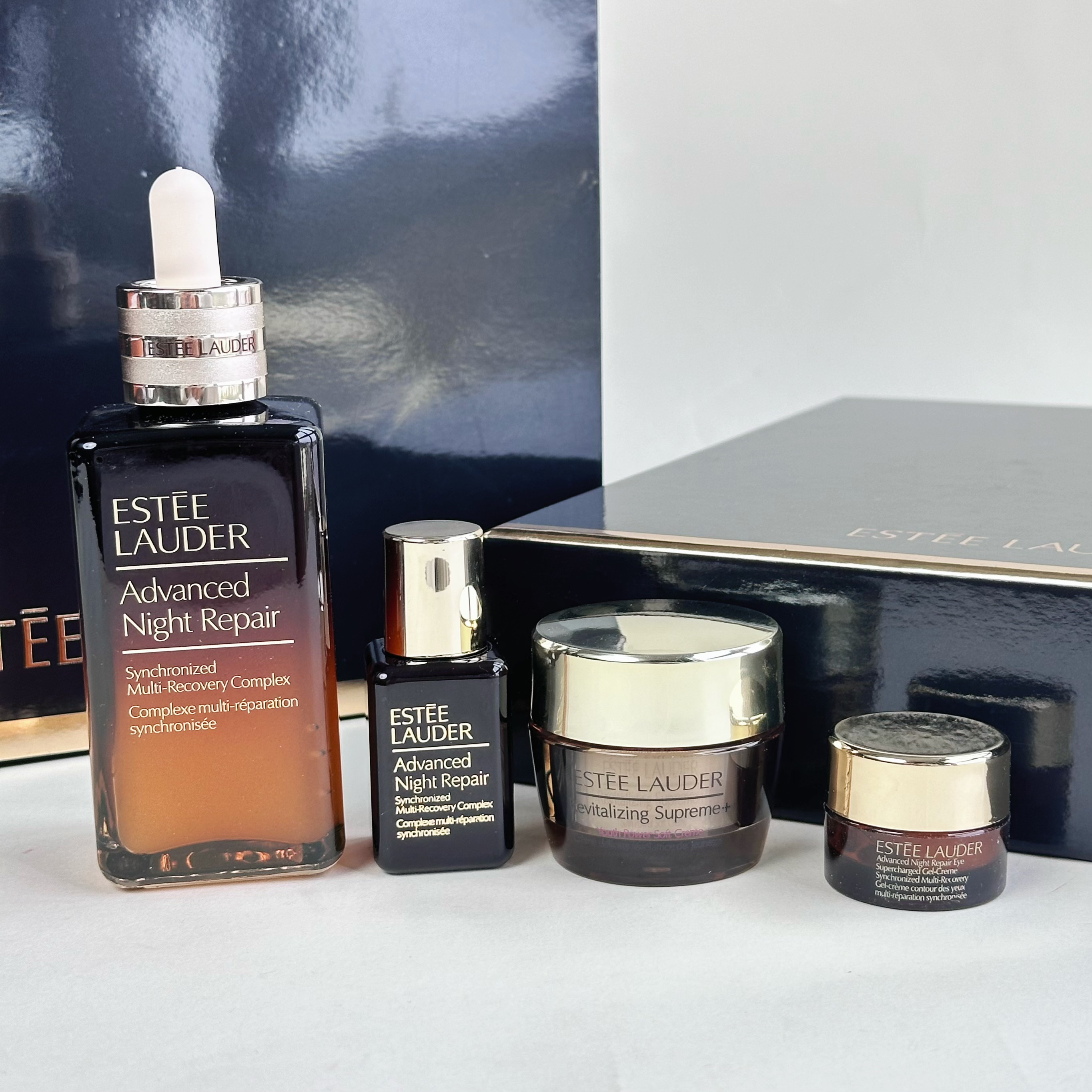 雅诗兰黛礼盒装 小棕瓶套装 特润修复露礼盒装