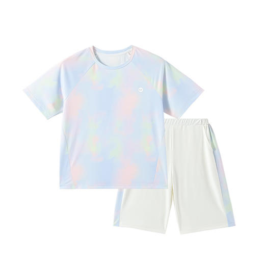 【男女同款套装】【140-165】【精典泰迪】男女童夏季晕染速干套装 商品图6