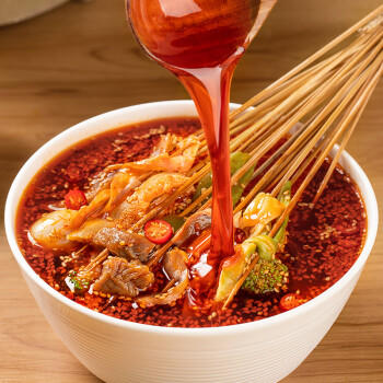 大龍燚四川钵钵鸡冷锅串串香冷吃火锅麻辣烫底料包红油味160g /粮油调味 /调味品 /复合调味料 商品图4
