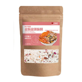 口味全 盐焗海鲜鸡虾蟹腌制炒制粗海盐调料美式盐焗未加碘大粒盐500g /粮油调味 /调味品 /基础香辛料 商品图3