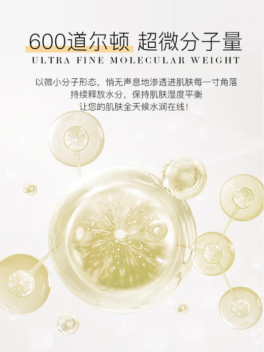 【拍二发三】安茹小分子玻尿酸原液精华液易吸收水润保湿深层补水舒缓/50ML 商品图3