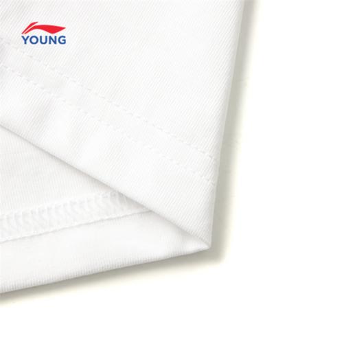 李宁男大童篮球系列冰感舒适吸湿排汗宽松短袖文化衫YHSV025 商品图7