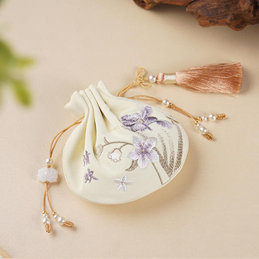 端午祝福香囊 手工编制 手工调香  国风汉韵悬佩美物 精致有趣 商品图3