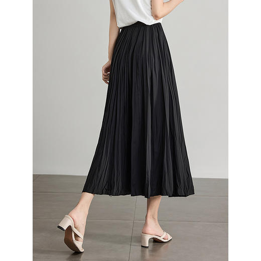 【专属特价】熙世界气质新中式T恤短袖夏装新款国风修身小衫马面裙上衣 商品图2