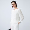 EITIE爱特爱夏季新款气质网纱飘逸慵懒通勤直筒衫上衣7813521 商品缩略图4