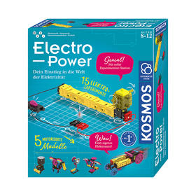 KOSMOS科乐多 《电力探秘》 实验玩具 适合8岁+ 图文视频双教程 实操性科普 K620707