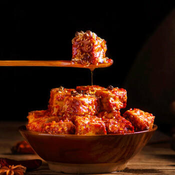 夹江腐乳香辣豆腐乳1250g即食下饭菜霉豆腐拌面酱豆腐调味品火锅蘸料 /粮油调味 /调味品 /腐乳 商品图7