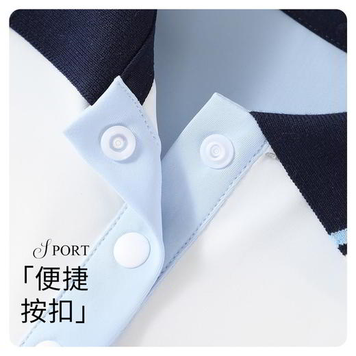 【纳维凯尔】【120-165】Navigare意大利小帆船女童连衣裙儿童无袖POLO裙 商品图4