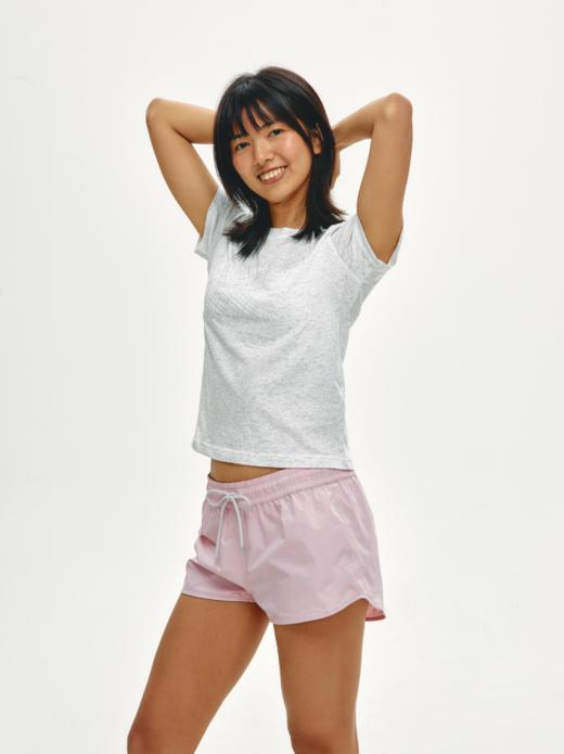 CryingCente 多色格纹logo正肩修身短袖Tee 哭喊中心 商品图5