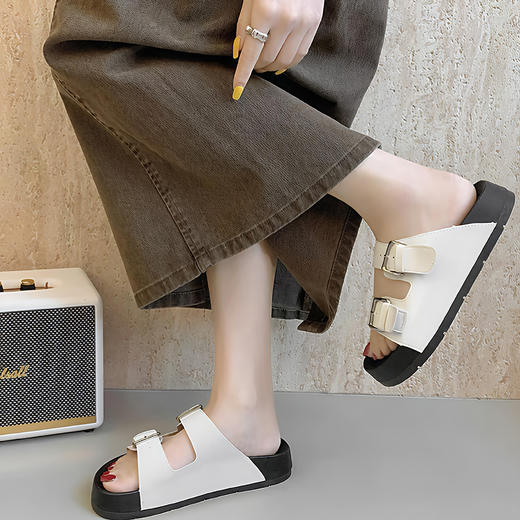 KAISER凯撒 勃肯厚底拖鞋 | 超透气，质感好，柔软百搭，7色可选 商品图11