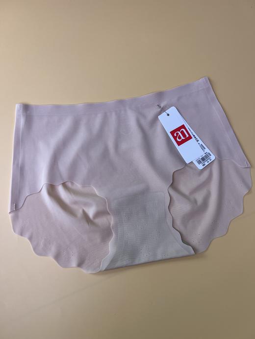 女士内裤一片式无痕裸感内裤女包臀三角裤中腰抗菌裆舒适三角内裤1295036 商品图2