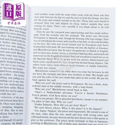 预售 【中商原版】幕府将军 亚洲传奇第一部  Shogun Book One of the Asian Saga 英文原版 James Clavell 艾美奖与金球奖获奖剧原著 商品图2