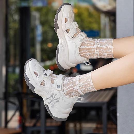 【专属】是心动的感觉#欣欣子同款魔术贴厚底镂空凉鞋！男女同款！上脚超级美！ 商品图13