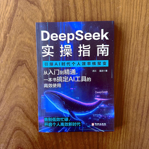 DeepSeek 实操指南：引爆 AI 时代个人效率核聚变 | 一本书搞定 DeepSeek 从入门到精通高效使用。AI 时代效率核爆手册，开启个人高效新时代 商品图5