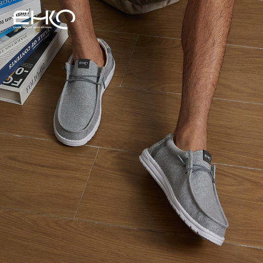 EHKO外出居家旅游休闲百搭男鞋一脚蹬 商品图3