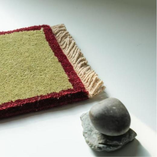 迷你手工藏毯茶杯垫 紧密厚实 舒适耐用  醍醐原创国庆饰品 商品图6