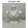 Threegun三枪 棉柔系列前开扣无纺布剪接款大罩杯文胸-T90034A01 商品缩略图4