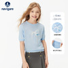 【纳维凯尔】【120-165】Navigare意大利小帆船童装女童短袖针织衫 商品缩略图3
