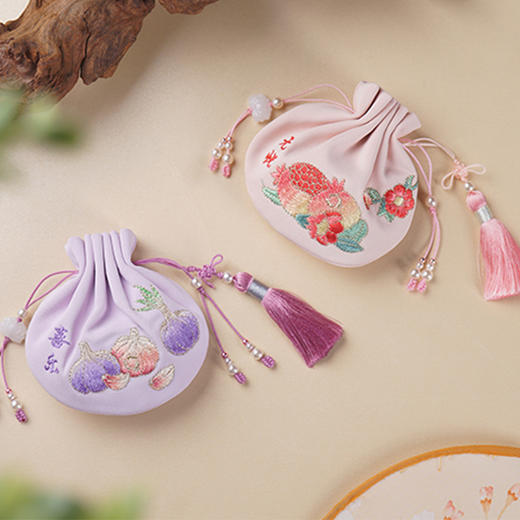 端午祝福香囊 手工编制 手工调香  国风汉韵悬佩美物 精致有趣 商品图8