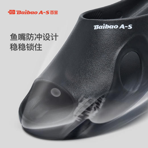 百宝拖鞋男士夏季踩屎感厚底室内家居家用休闲运动防滑防臭情侣凉拖男 商品图1