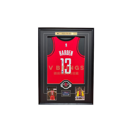 收藏系列 哈登 火箭队13号 CD 成都 亲笔签名球衣 商品图0