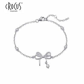 CROCUS与蝶共舞甜美蝴蝶结手链CRSB0064