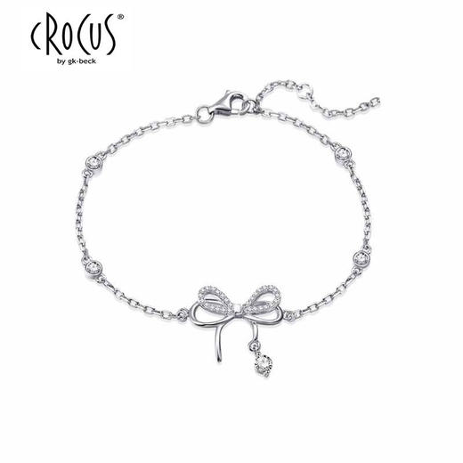 CROCUS与蝶共舞甜美蝴蝶结手链CRSB0064 商品图0
