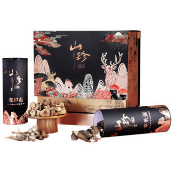 小甄菌鲜至尊大山珍礼盒礼品袋赠品 /粮油调味 /南北干货 /组合干货 商品图0