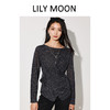 LILYMOON【彩麻交叉针织衫】圆领长袖针织衫夏季透气收腰显瘦 商品缩略图0