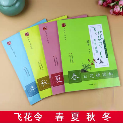 庞中华楷书字帖 飞花令里写诗词（内容随机） 商品图0