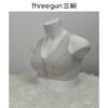 Threegun三枪 棉柔系列前开扣无纺布剪接款大罩杯文胸-T90034A01 商品缩略图5