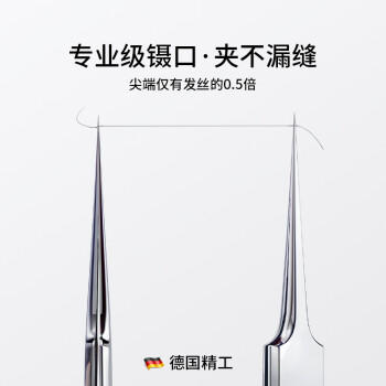 古迪GOOOD超尖粉刺针细胞夹6件套装挤痘痘闭口去黑头刮美容院专用工具镊子 商品图2
