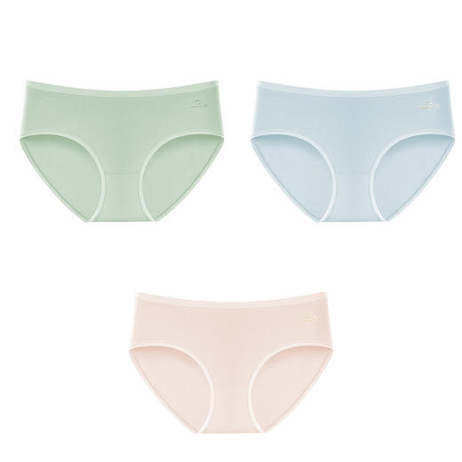 【3条装❗️新疆棉女士内裤】肌肤零感体验，亲肤好棉！女纯棉夏季7A抑jun裆少女透气无痕女生短裤头 商品图9