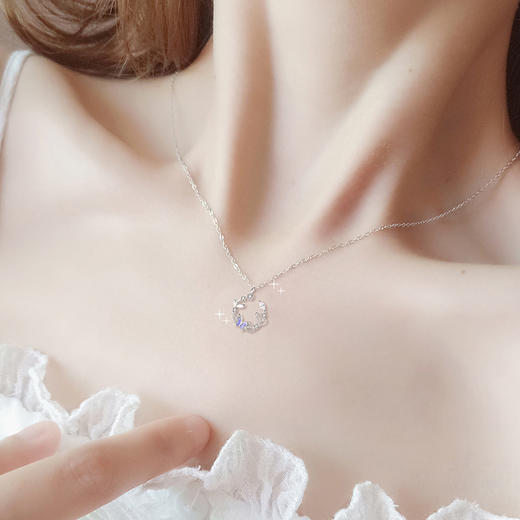 CROCUS蝶舞系列蝶恋花项链CRSN0088 商品图1