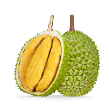 京鲜生马来西亚D197猫山王榴莲冷冻3-3.5斤保4房进口新鲜生鲜水果 商品图1