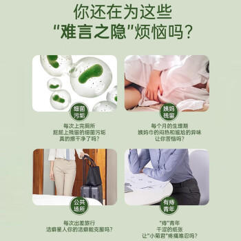 妇炎洁湿厕纸积雪草60抽*3包擦除99.9%细菌湿擦免洗私处湿纸巾杀菌厕纸 /家庭清洁/纸品 /清洁纸品 /湿厕纸 商品图0