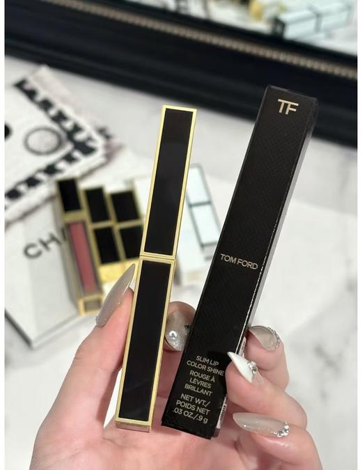 TOM FORD汤姆福特烈焰幻魅唇膏 TF黑管口红16奶油#100哑光# 细黑管151/152#Z09唇膏#白细管口红34眼波#镜面唇釉白管红管细管黑金唇釉#合集（需要礼袋可备注） 商品图1