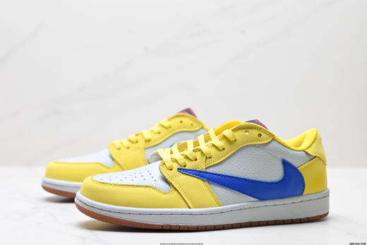 耐克乔丹Travis Scott x Air Jordan 1低帮休闲运动板鞋DM7866-452男女鞋 商品图3