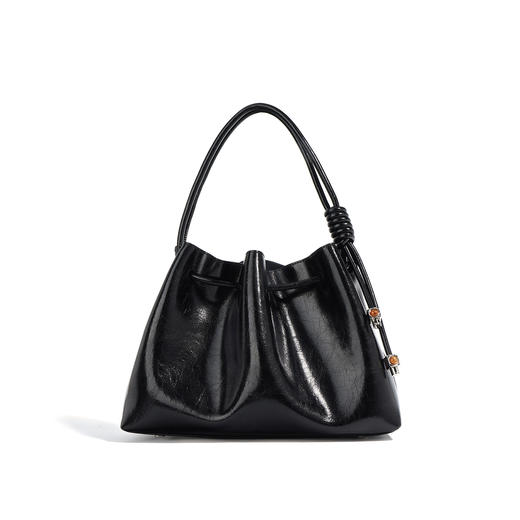 【预售3天】2025新款高级女包小众通勤高级感手提时尚褶皱云朵包F9820A 商品图5