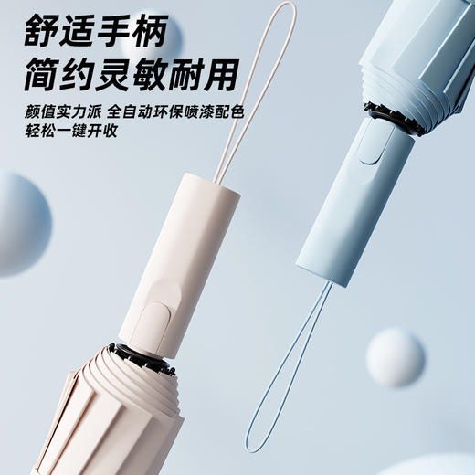 【抗风加固】60骨加固全自动雨伞 双段五龙骨加固晴雨两用大号伞 折叠抗风男防晒紫外线 商品图1