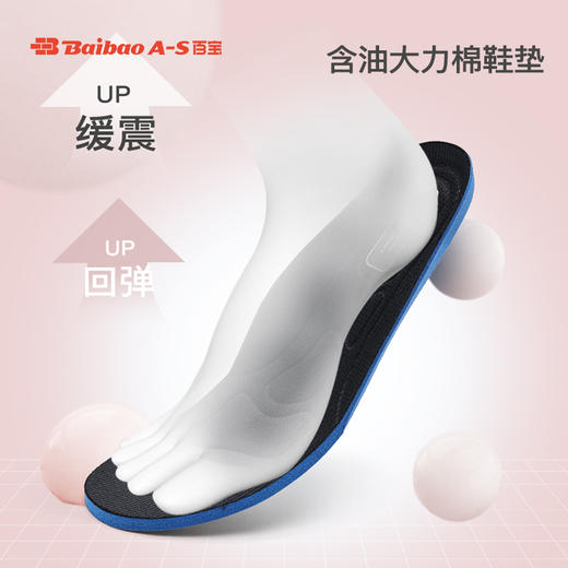 百宝新款专业防滑春夏季中老年女鞋减震妈妈鞋休闲轻便软底健步鞋 商品图2