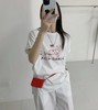 老米优品🎈 3-5天! 出口韩国🔺去发光，而不是被照亮！《桃心斑点狗🐕短袖tee》宽松慵懒，显瘦百搭！！T250509B  下架 商品缩略图0