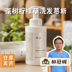 茶树柠檬草洗发慕斯 500ml （洗发水）| 合作农友生产，来自广东中山五桂山，生产者：郝冠辉 ＆【公平贸易农人定价】