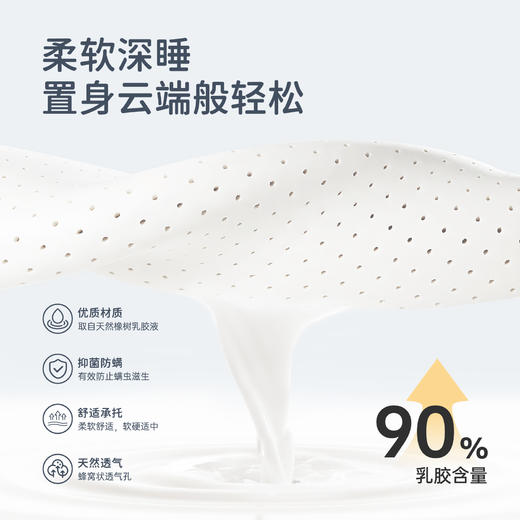 雅芳婷床垫家居床上用品维罗纳床垫天然乳胶床垫抑菌防螨防静电床垫LK080 商品图1