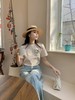 ✨朗家同款精梳棉【印花钉珠花卉圆领短袖】清爽简单的夏日短袖T，100%棉 商品缩略图2