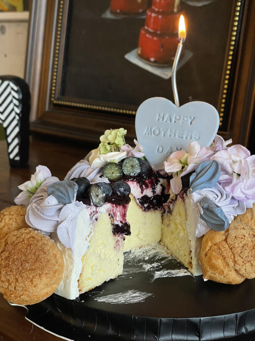 母亲节泡芙巴斯克蛋糕（4英寸） 商品图2