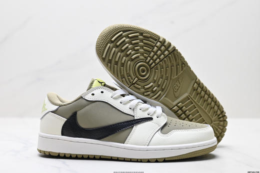 耐克乔丹Travis Scott x Air Jordan 1低帮休闲运动板鞋DM7866-452男女鞋 商品图4