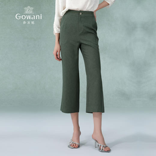 乔万尼新款显瘦舒适直筒裤EI2F743 商品图3