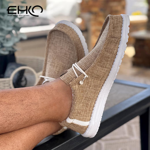 EHKO外出居家旅游休闲百搭男鞋一脚蹬 商品图1